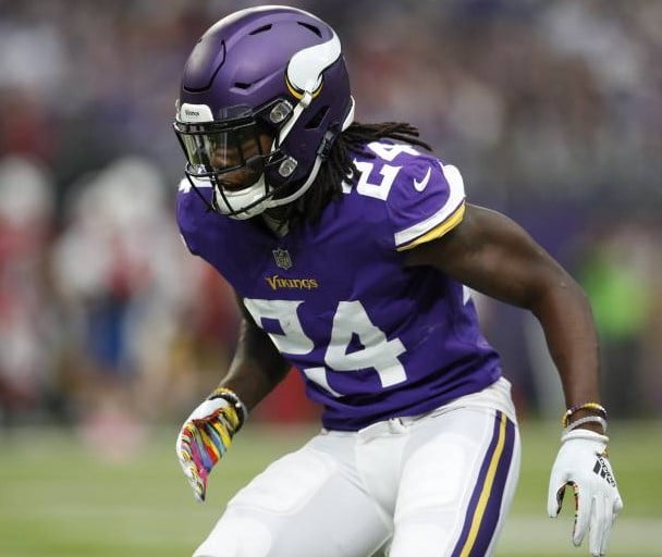 Holton Hill of Minnesota Vikings suspension doubled